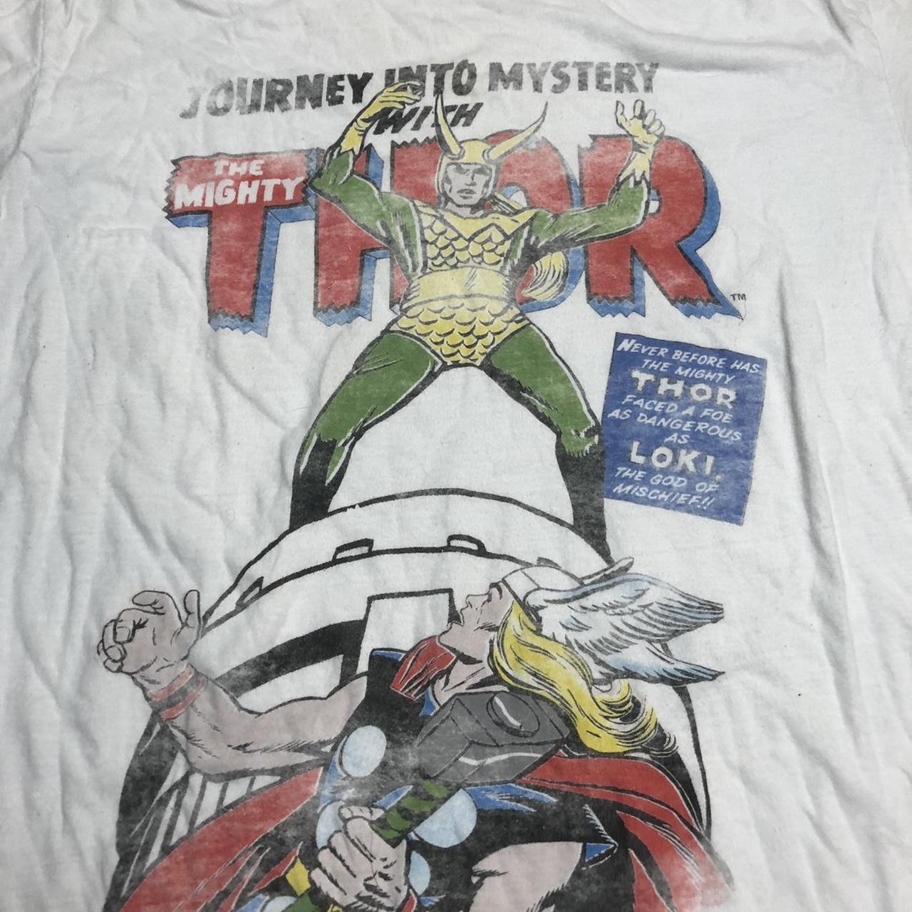 Marvel thor shirt comic graphic large journey into... - Depop