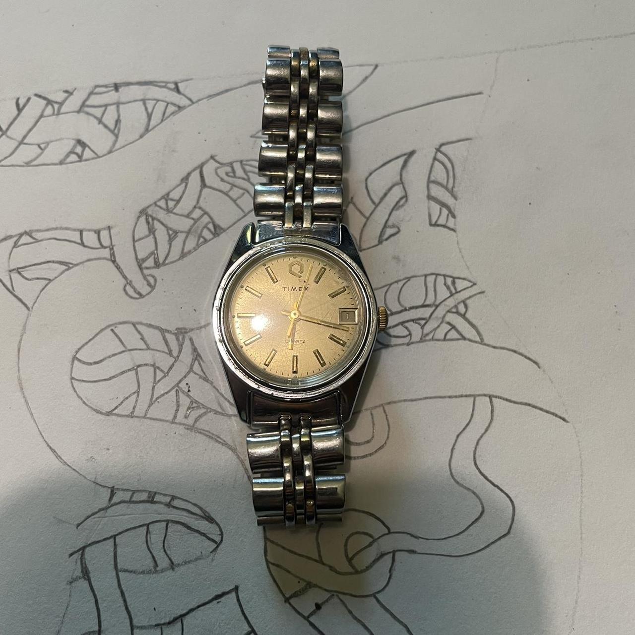 Vintage timex gold and silver watch Super nice... Depop