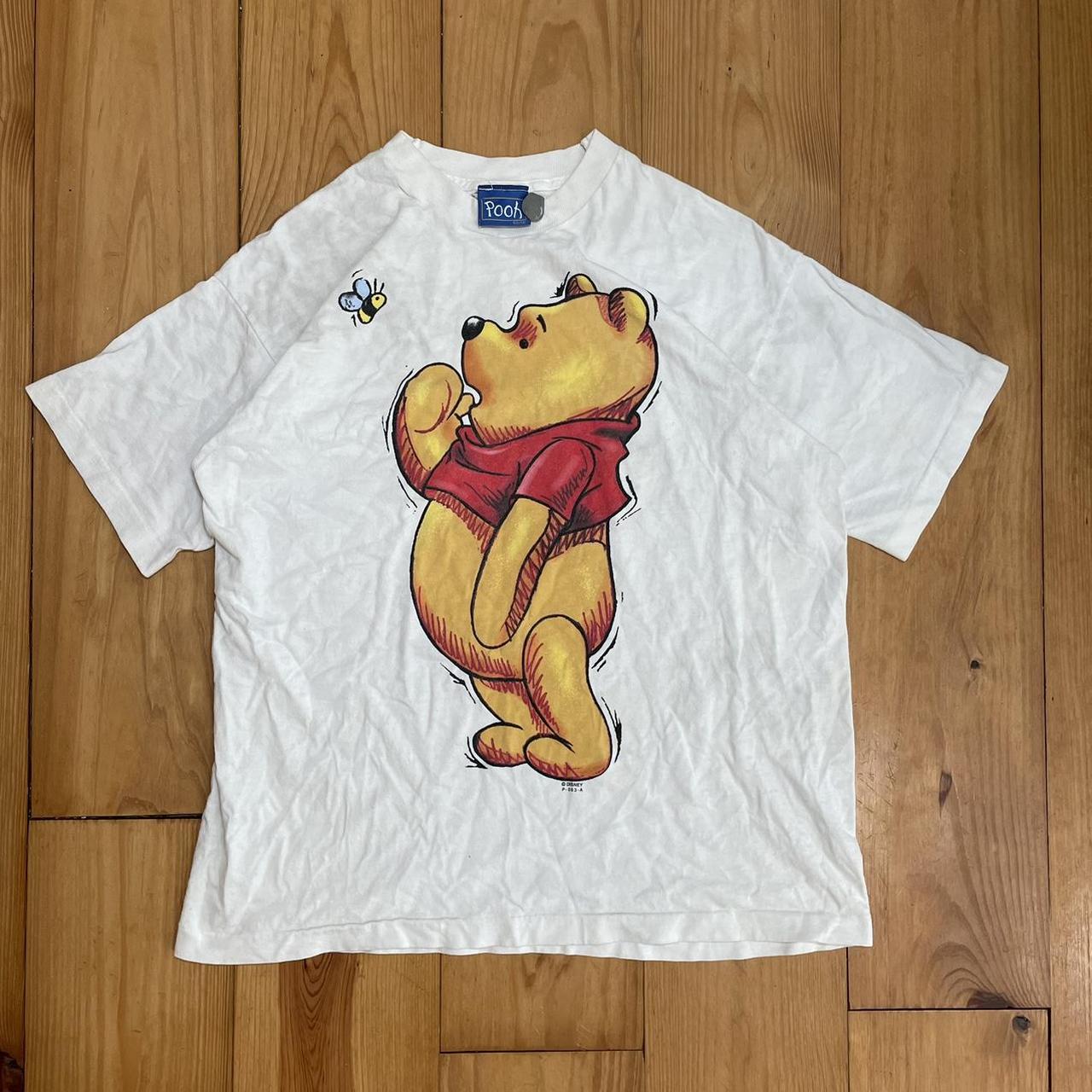 Vintage Winnie the pooh Disney single stitch 2003... - Depop