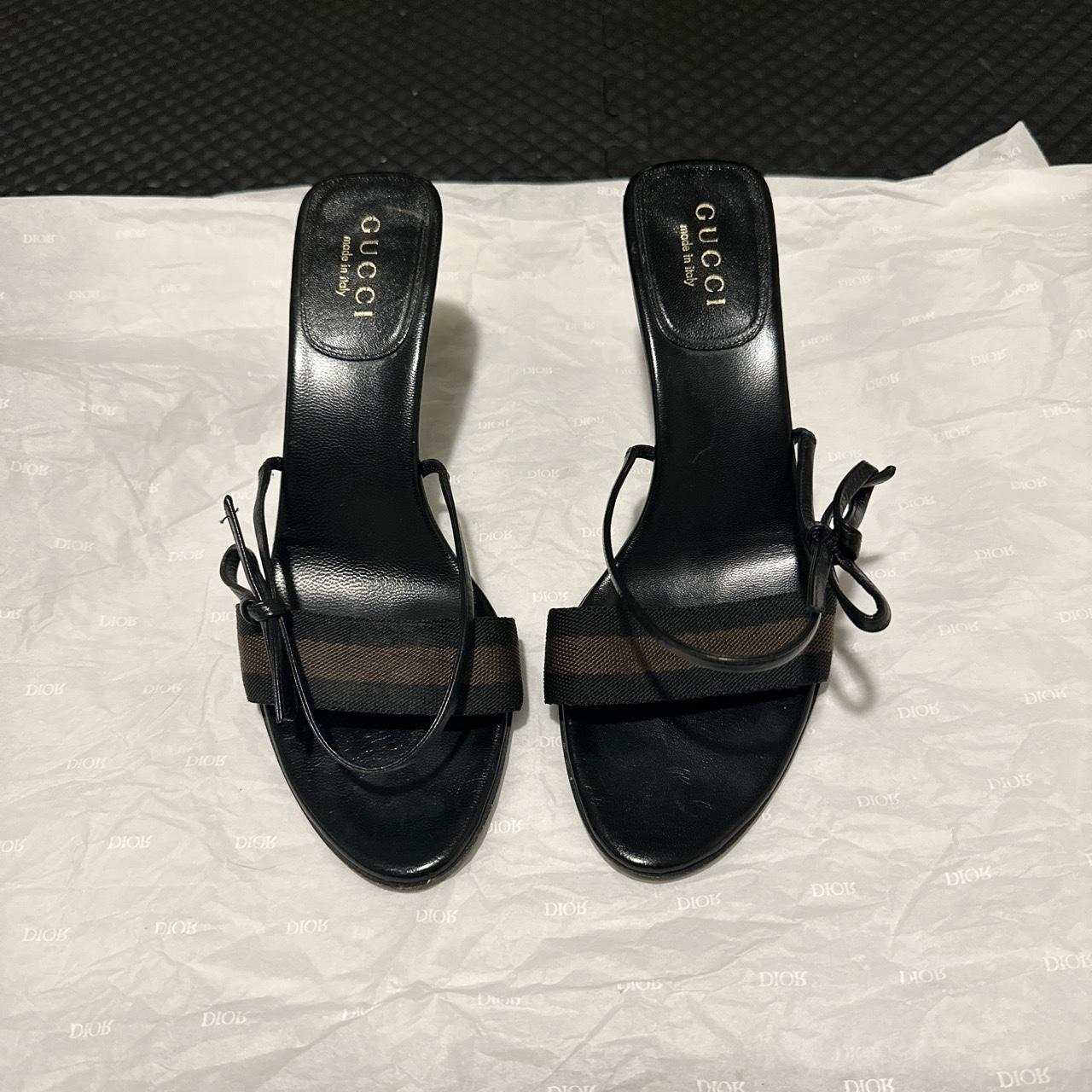 Gucci Women's Black and Brown Footwear