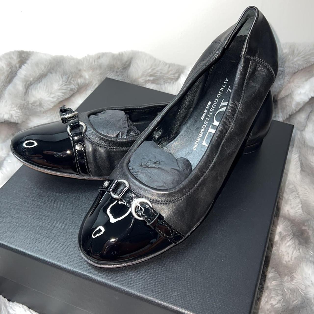 AGL Monika Cap Toe Ballet Flats A sleek cap toe is a Depop