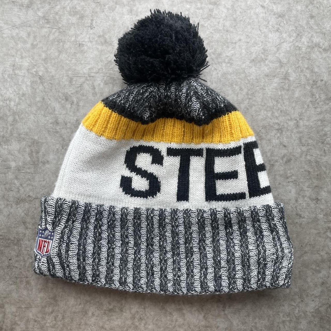 NEW ERA Pittsburgh Steelers NFL Sideline Knit Beanie - Depop