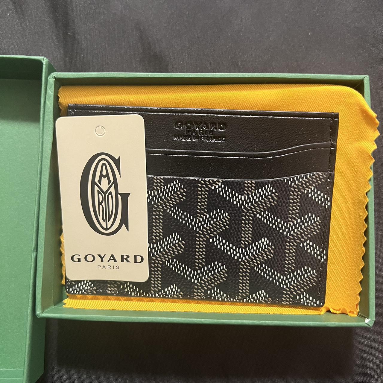 Grey goyard card holder never used #goyard - Depop