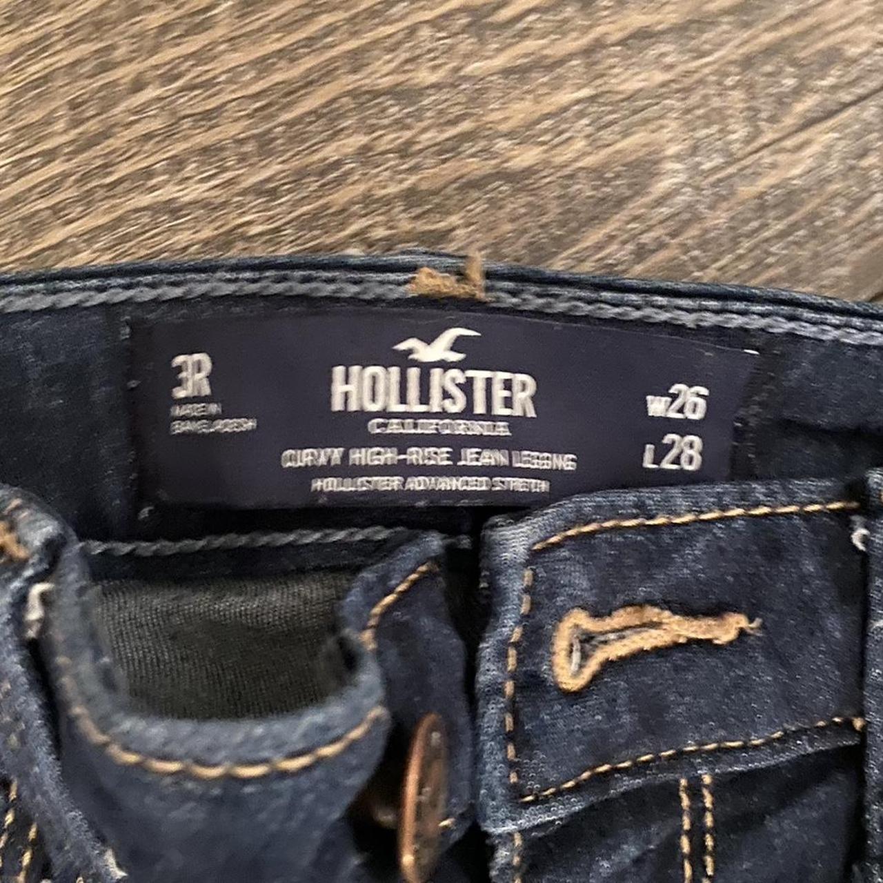 hollister jeggings 7L #hollister #hollisterjeans - Depop