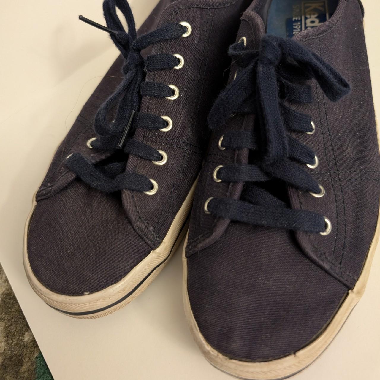 Navy blue Keds! Very comfy and match well with a... - Depop