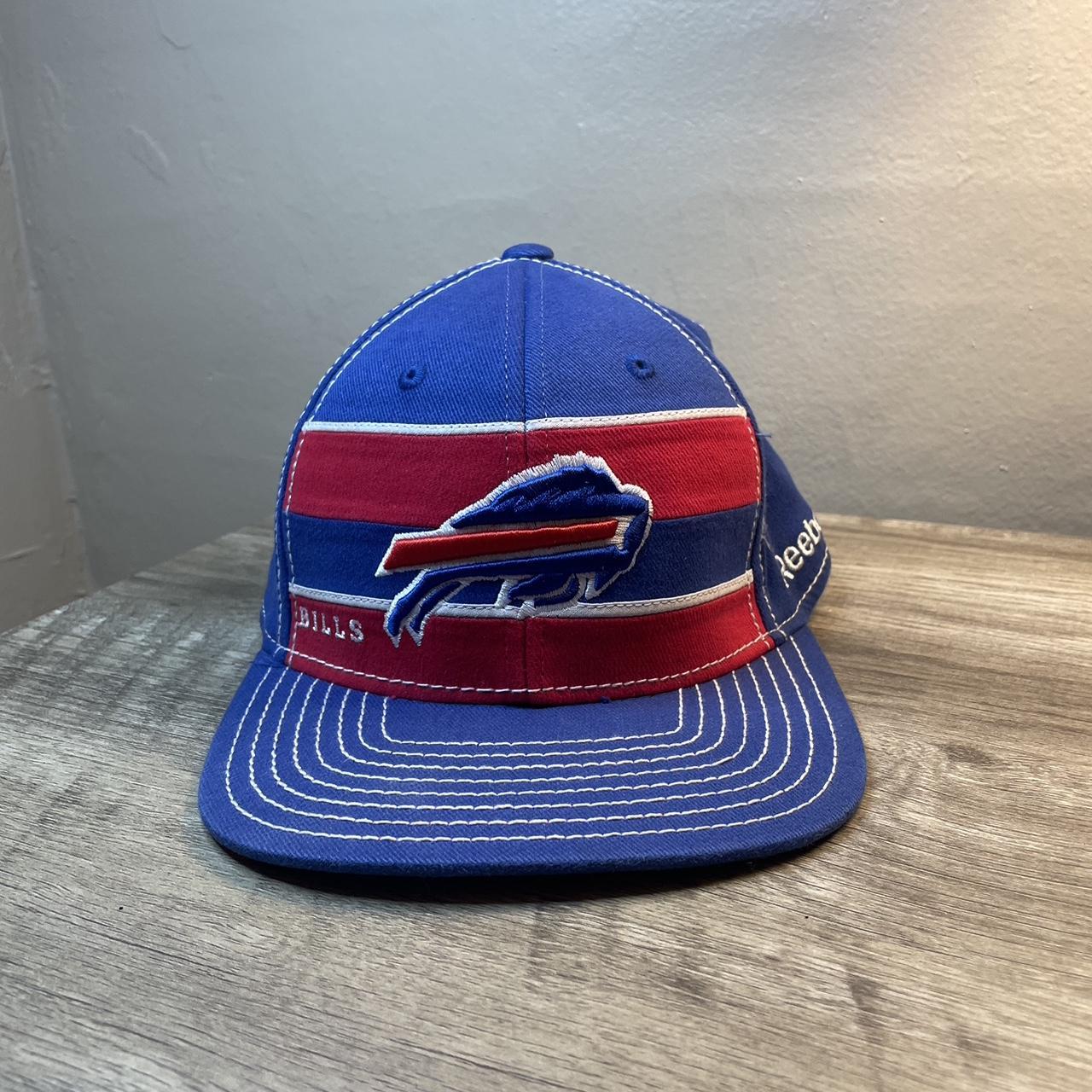 Upcycle Buffalo Bills Trucker Hat Bleach Tie dyed - Depop