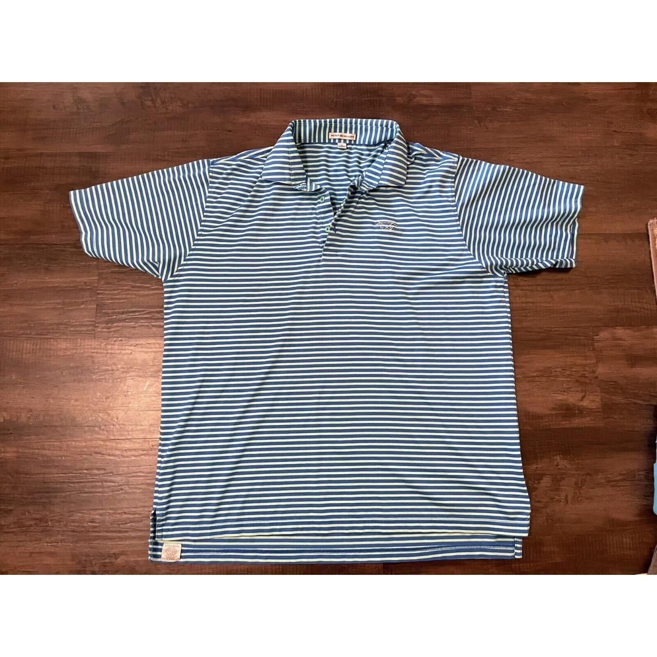 This Peter Millar polo shirt is a classic addition... - Depop