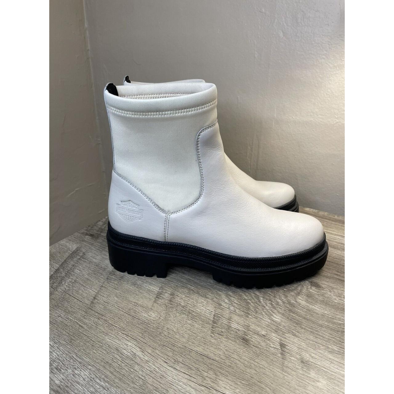 Moto Boots Harley-Davidson Women's Lenora-6 Boots Mid-Calf Slip-On