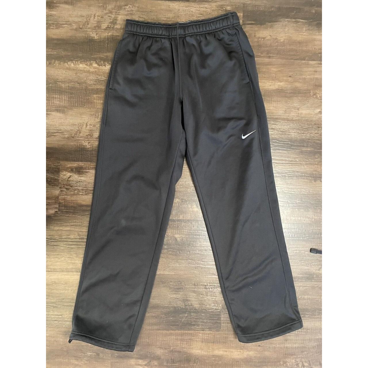 Nike Therma Fit Sweatpants Mens Medium Black Good Depop