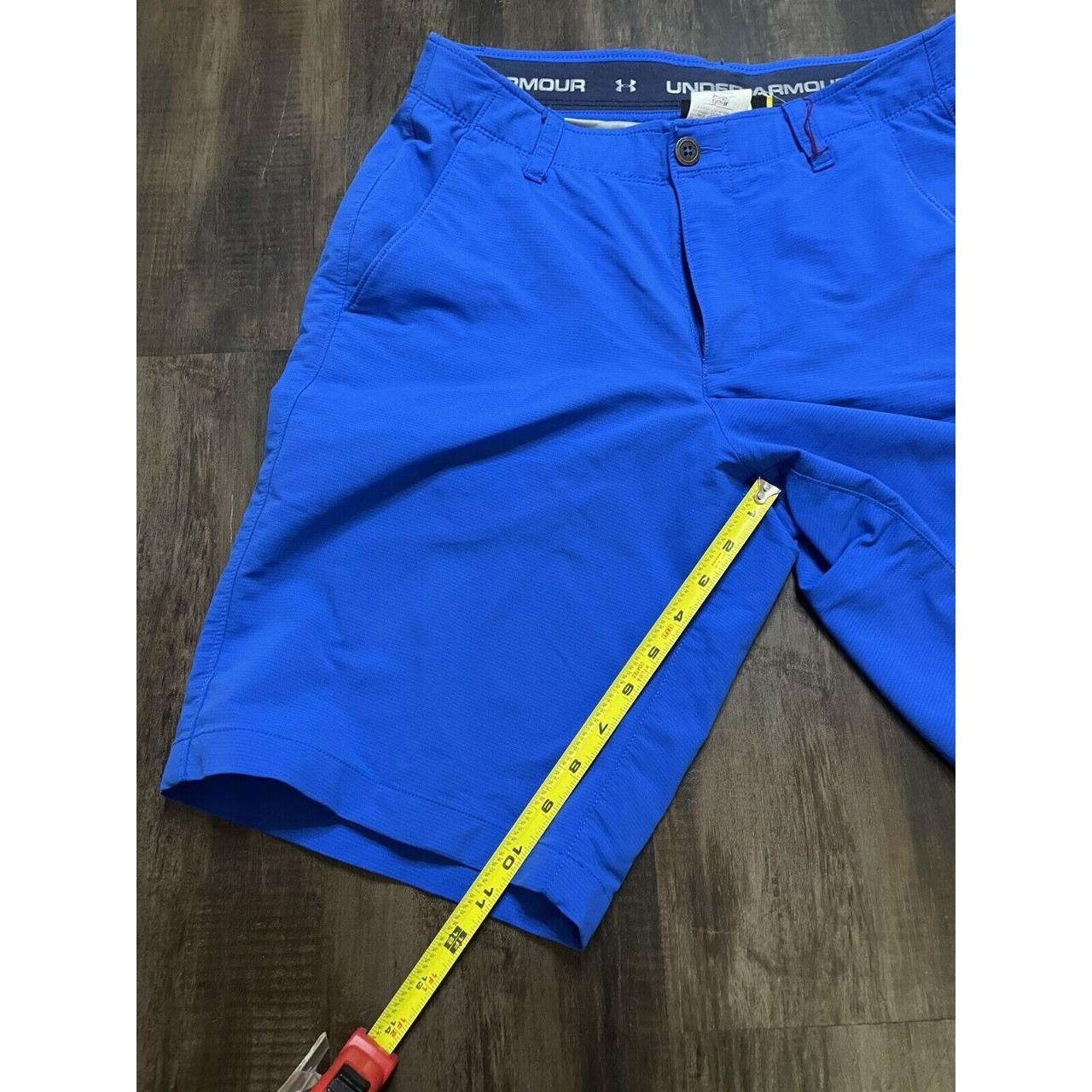 Under Armour Golf Shorts Mens Size 32 Blue... - Depop