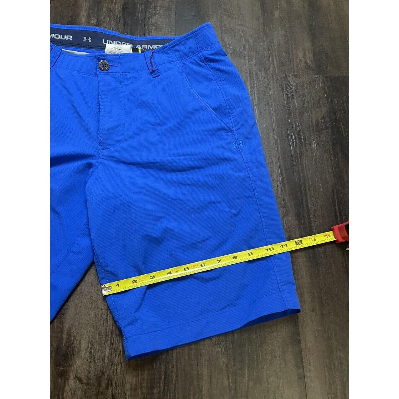 Under Armour Golf Shorts Mens Size 32 Blue... - Depop