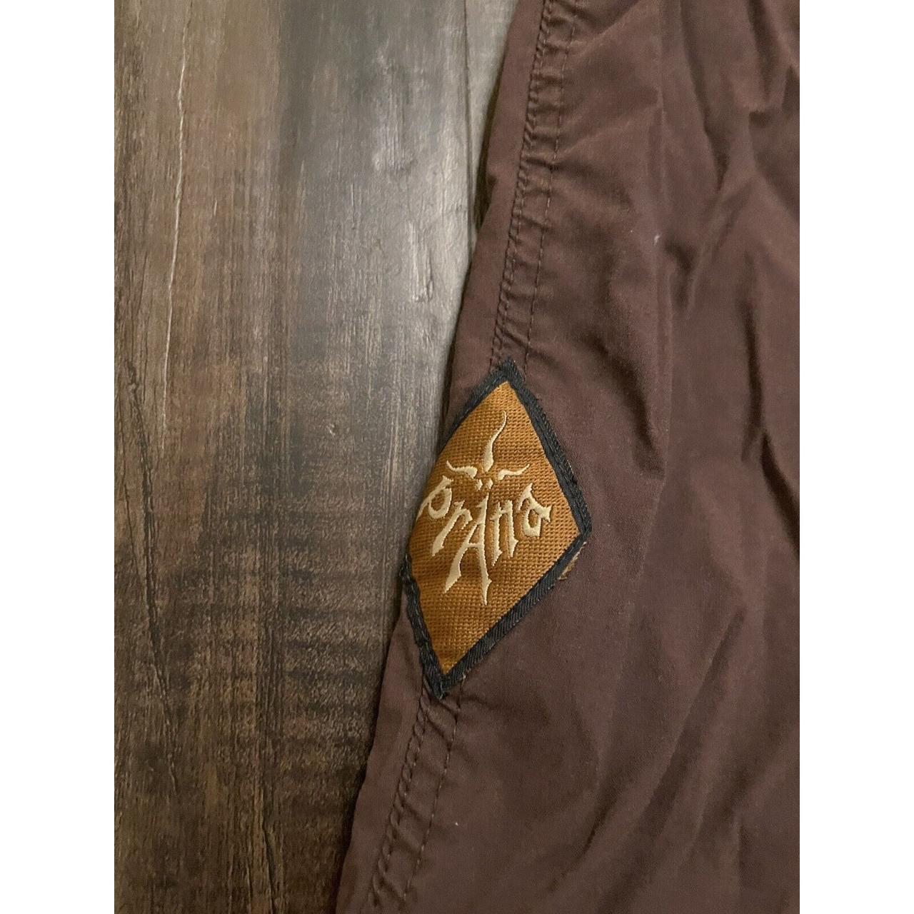 Vintage Prana Brown Made in USA Active Outdoor... - Depop