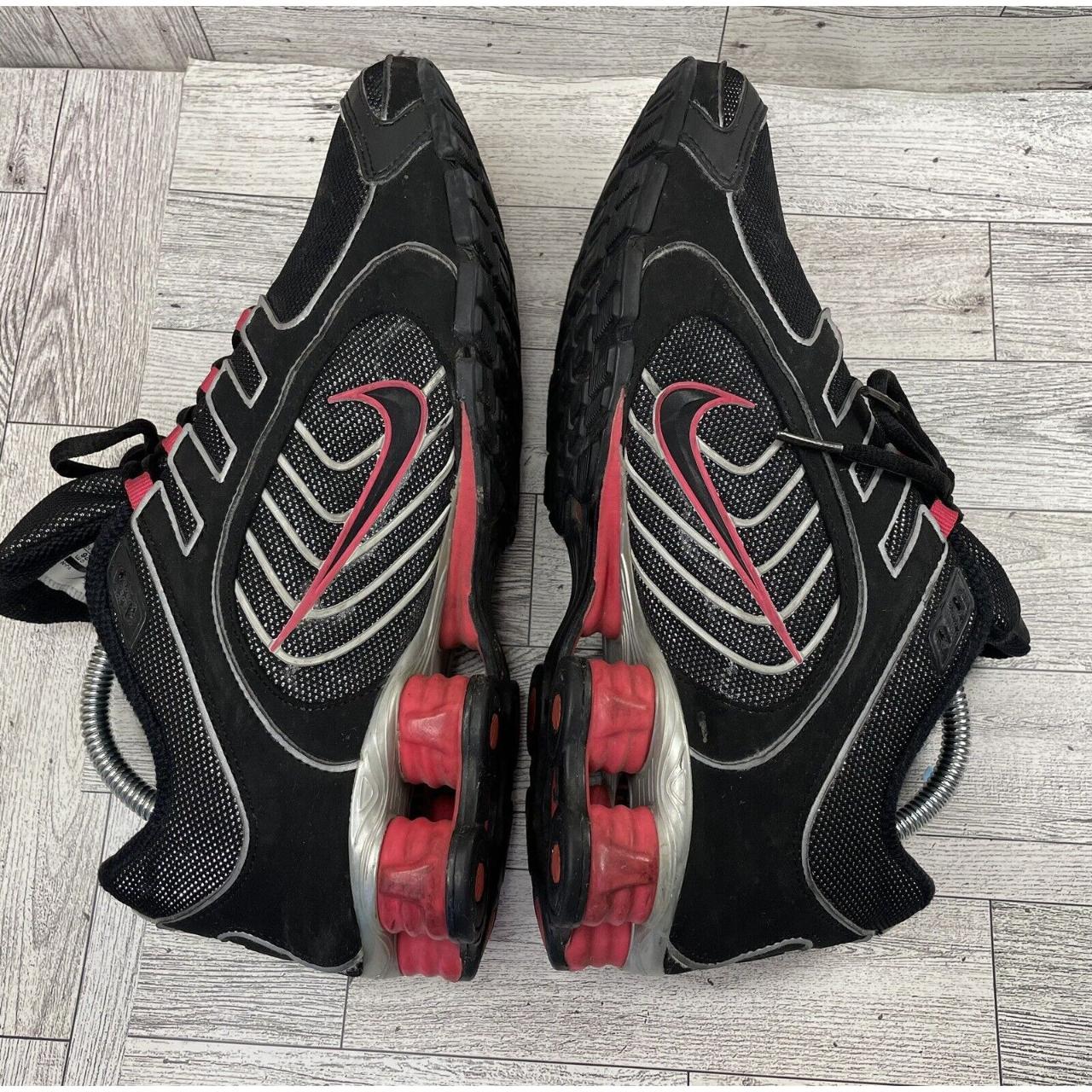 Nike Shox Shocks Shoes Women’s 9 Navina Pink Black... - Depop