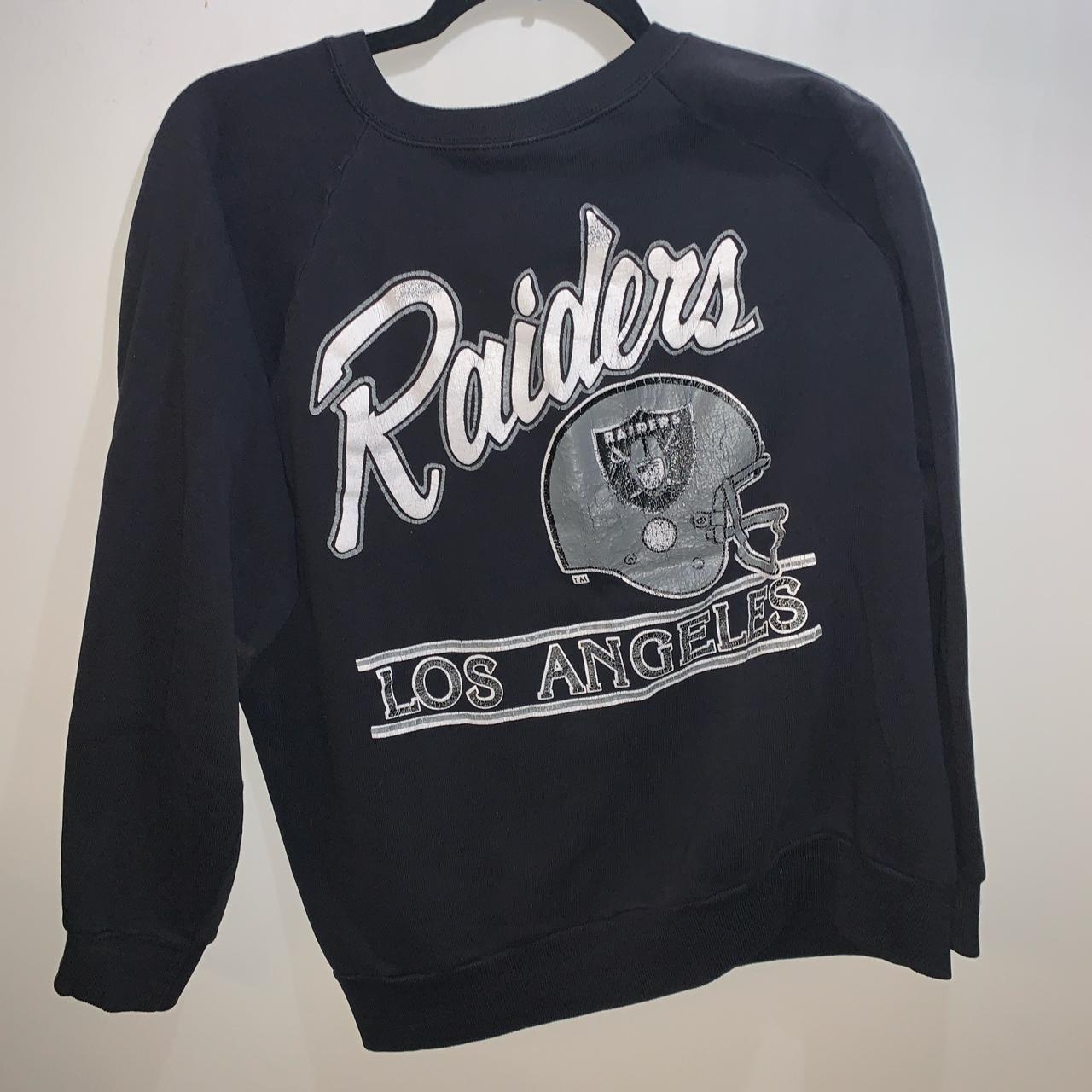 Vintage 90s Los Angeles Raiders Full spellout - Depop