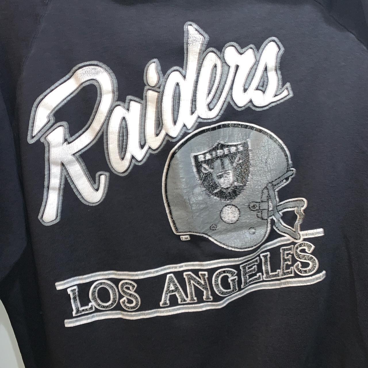 Vintage Los Angeles Raiders Sweatshirt 90s / 1992 A - Depop