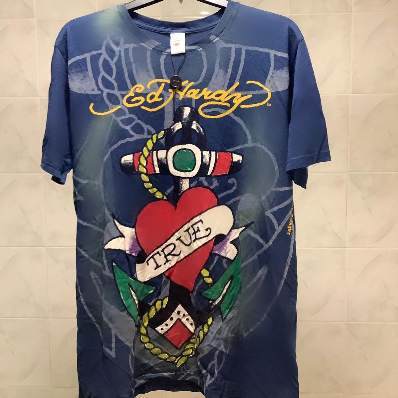 Ed Hardy True hearts anchor vintage ed hardy Rare... Depop