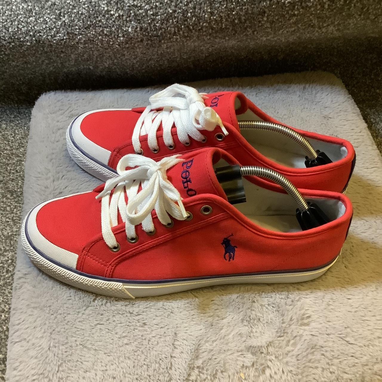 Ralph lauren shoes red online