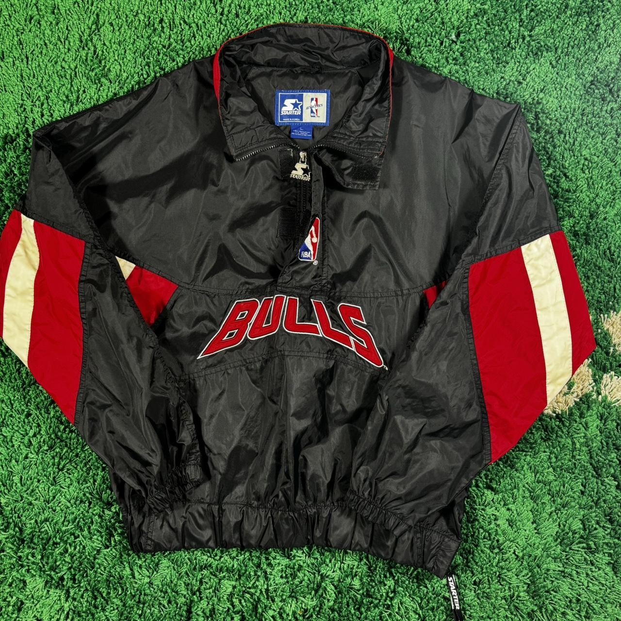 Vintage 1990 s Jordan Era Chicago Bulls NBA Starter. Depop