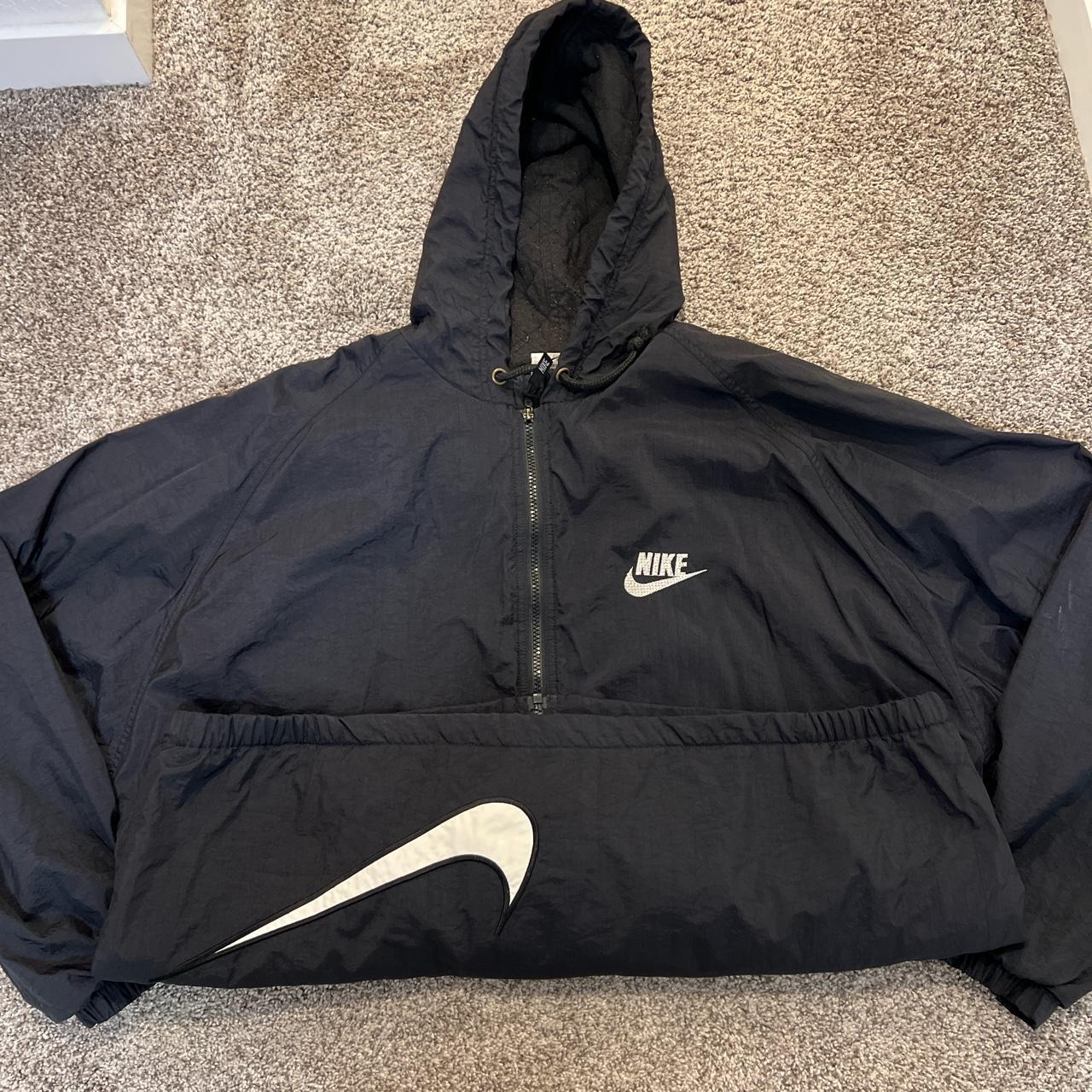 XL Gray Nike Swingman Windbreaker/Cage Jacket 10/10 - Depop