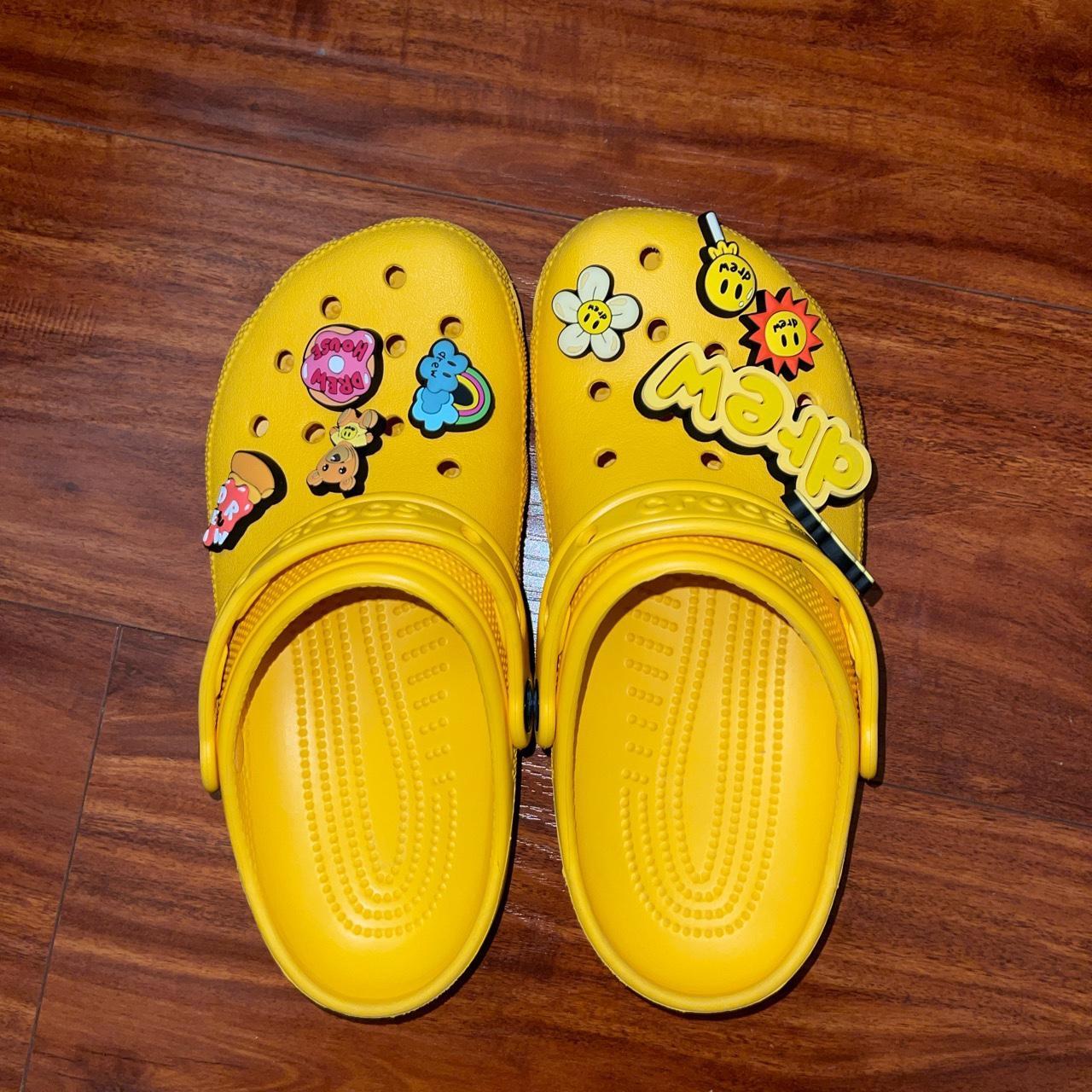Justin Bieber Crocs. Men’s size 4, Women’s size 6.... Depop