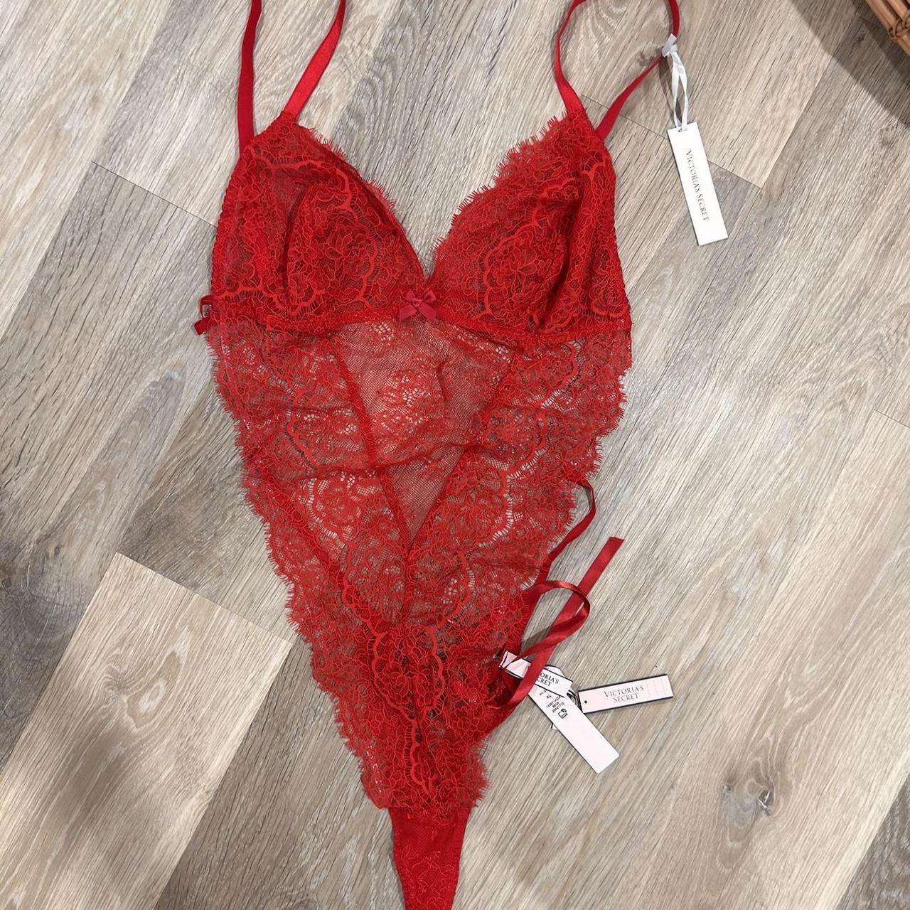 Bnwt Victorias Secret Red Lace Sexy Valentines Day Depop