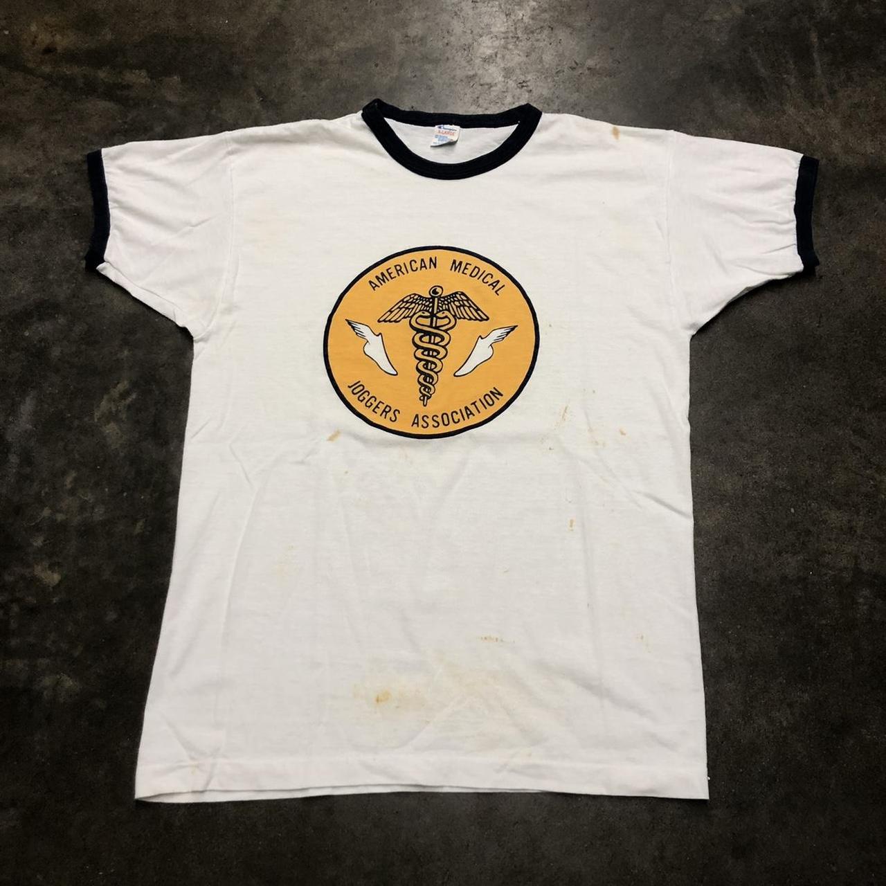 Year Old Champion Shirts 70's Champion Military T-Shirt!, Size: