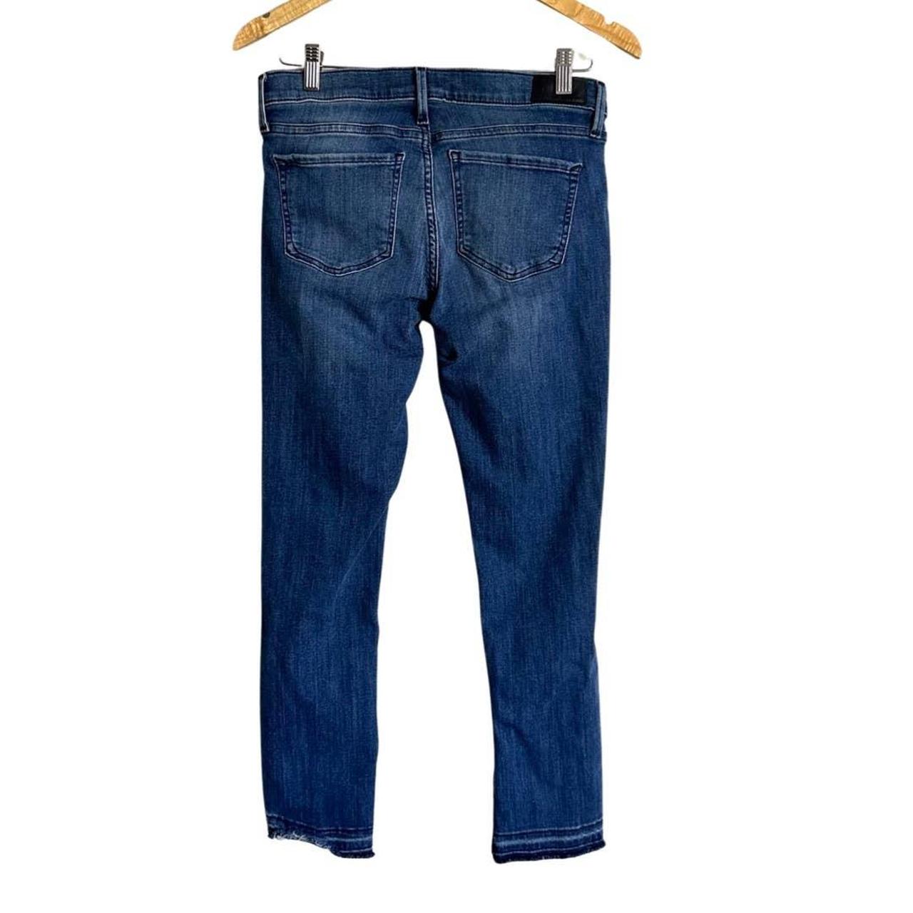 Distressed Express Jeans Denim Size: Women's 16 - Depop