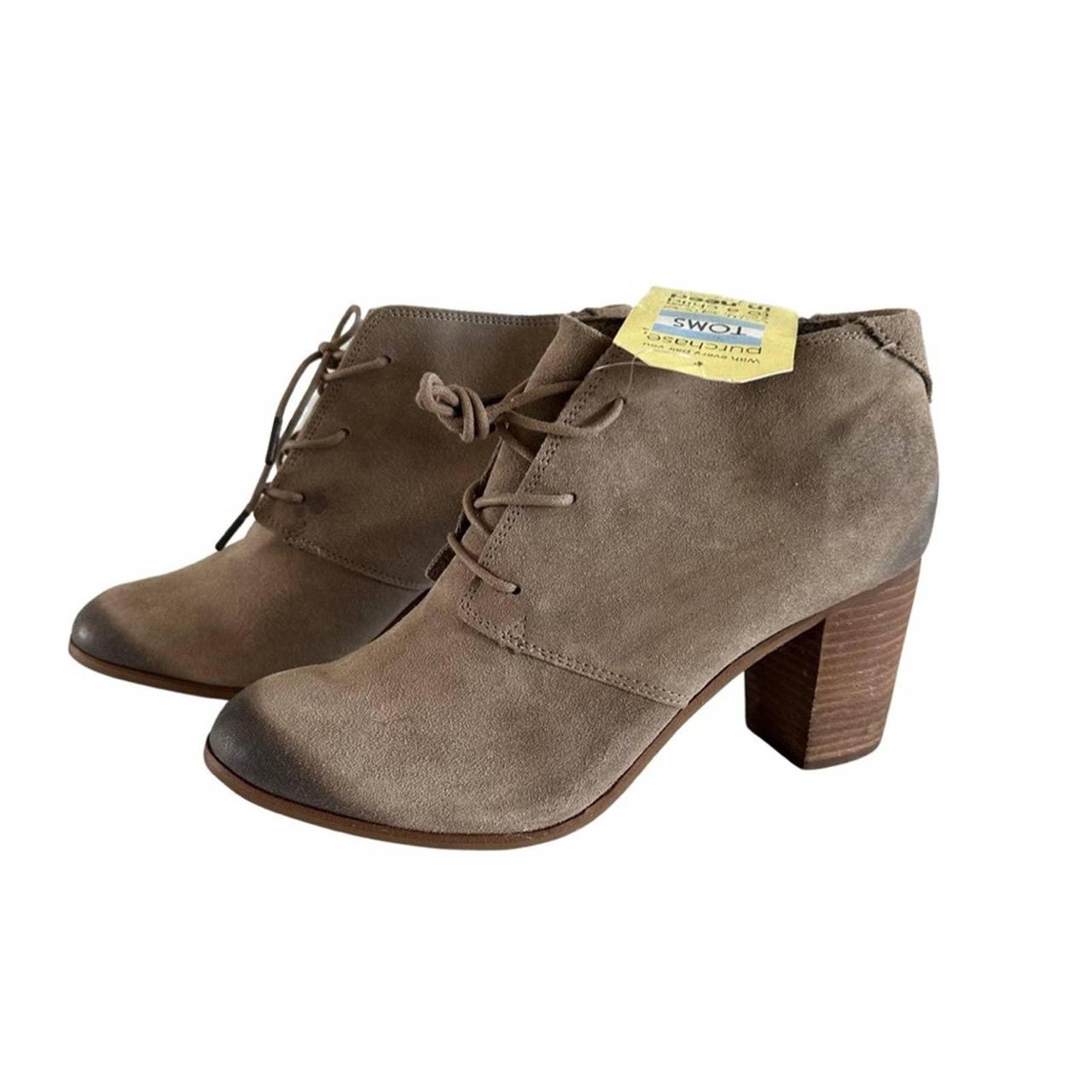 Toms lunata 2025 leather bootie