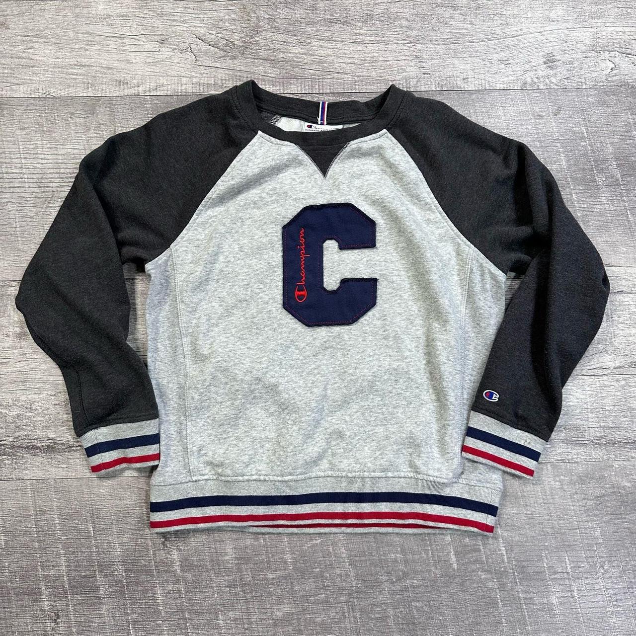 Champion varsity c logo cheap pullover hoodie