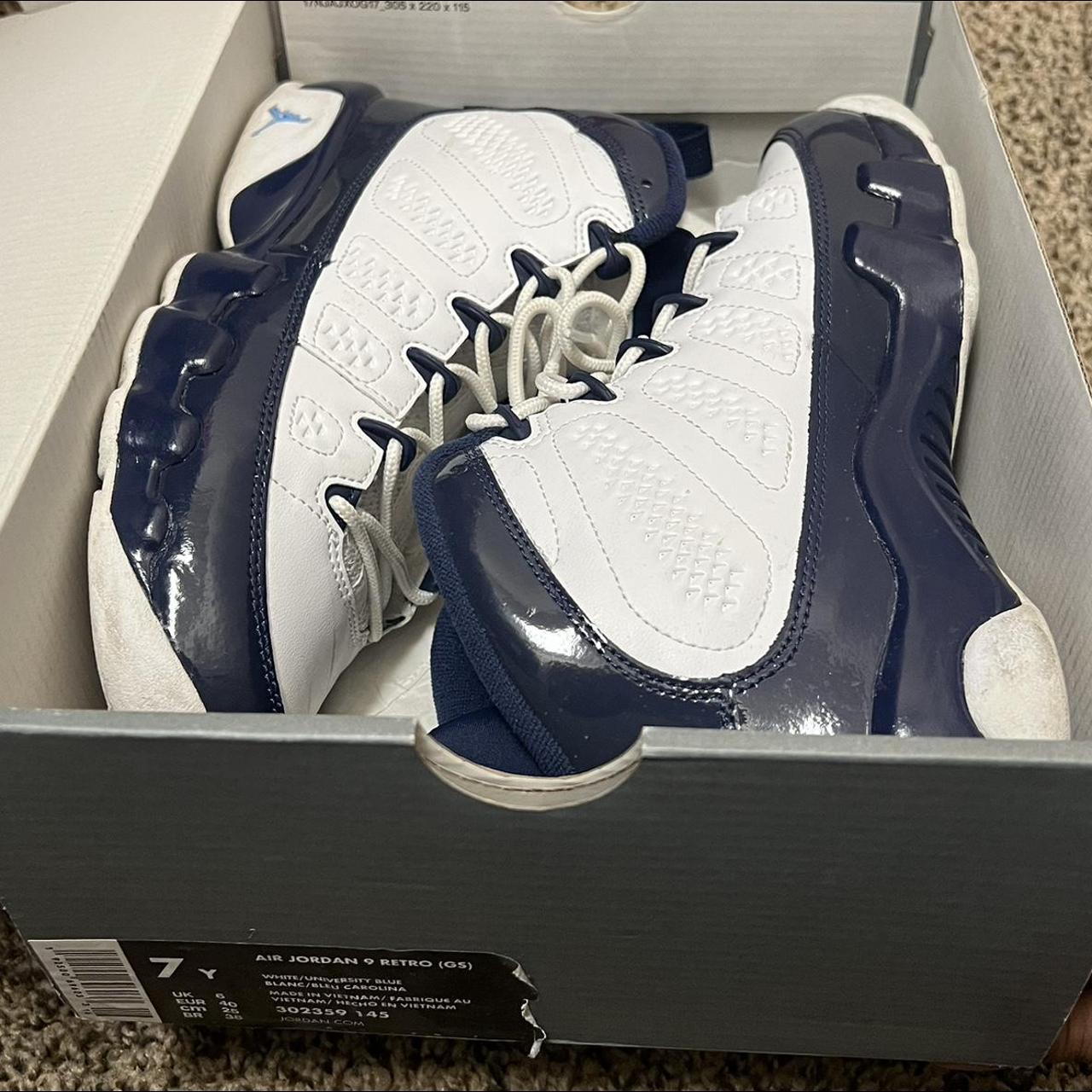 Jordan 9 2024 size 7y