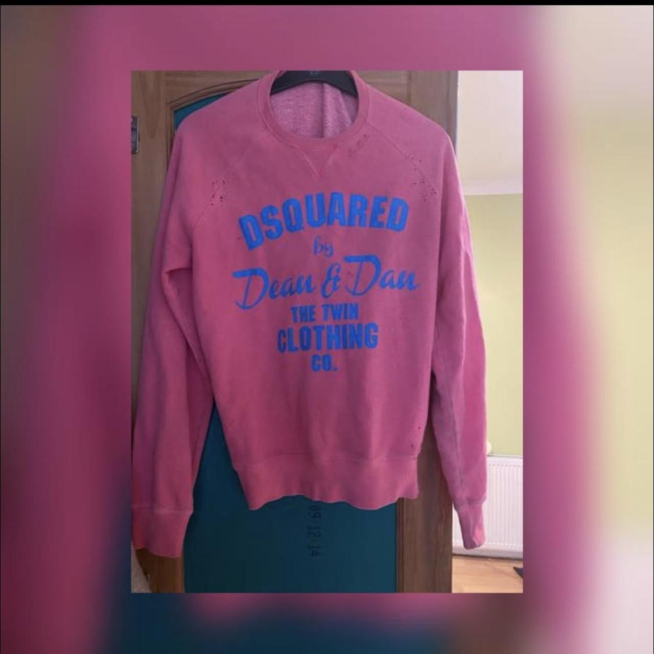 Pink dsquared outlet jumper