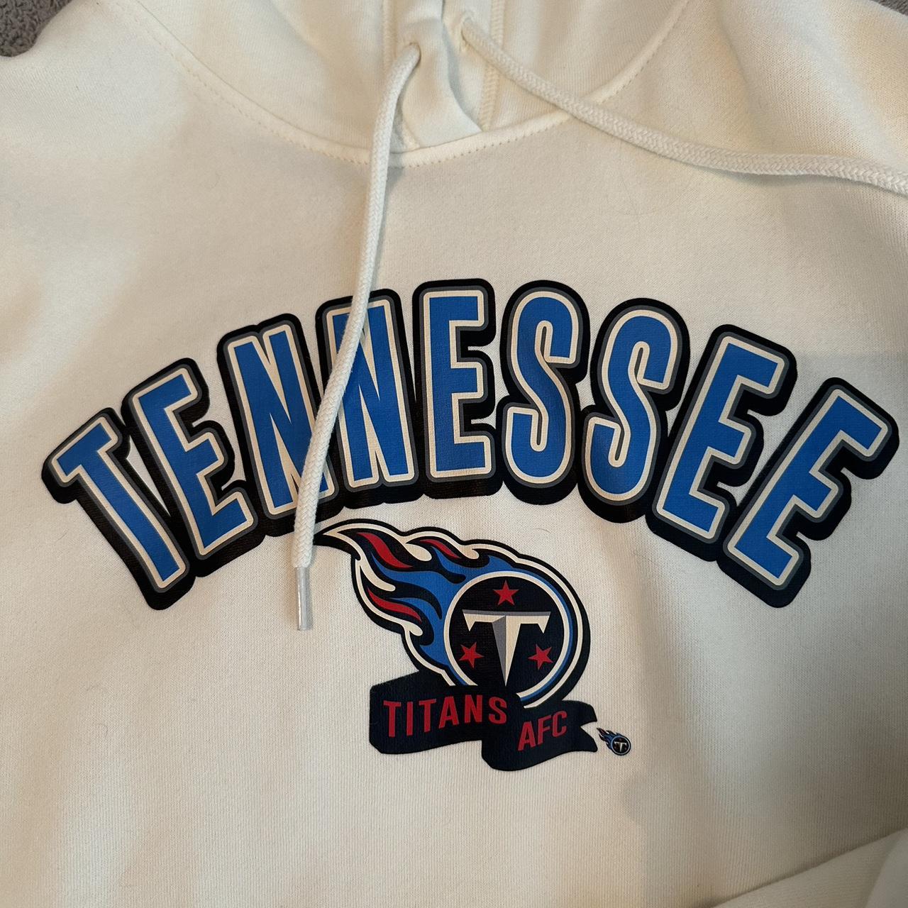 Tennessee Titans Zip Up Hoodie Size XXL - Depop