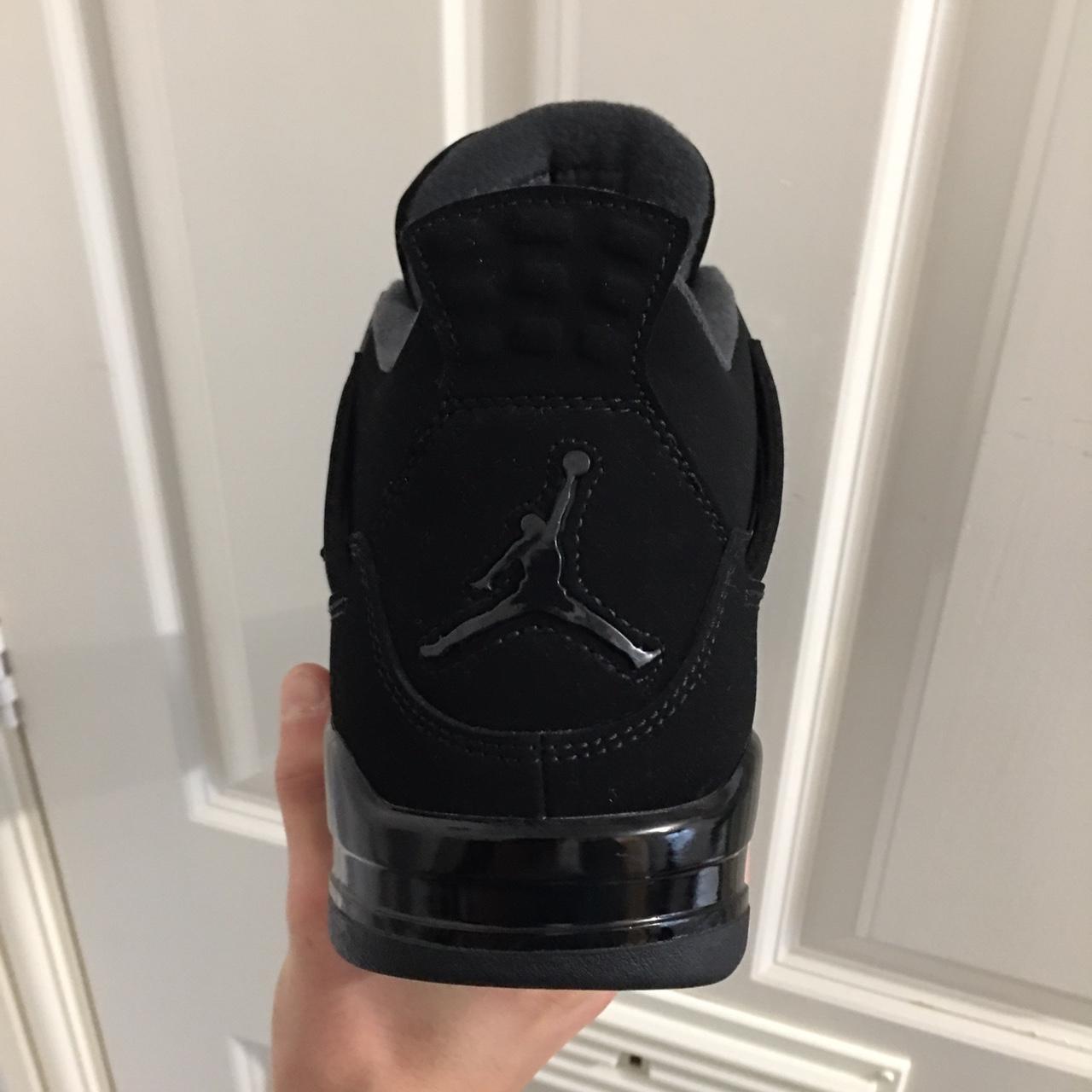 size jordan 4 black cat