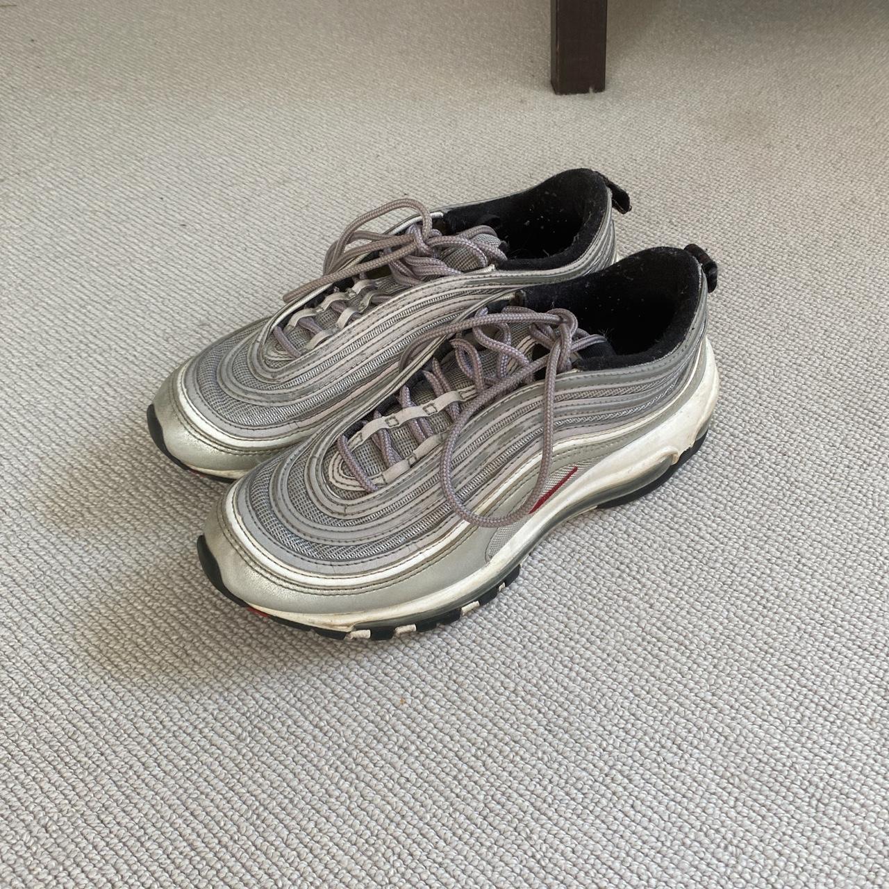 Nike 97s Silver Bullet Size 5 Slight discolouration