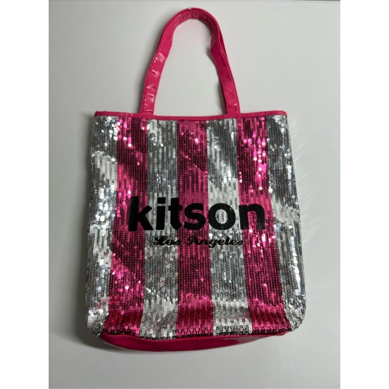 PINK store LA bling tote bag