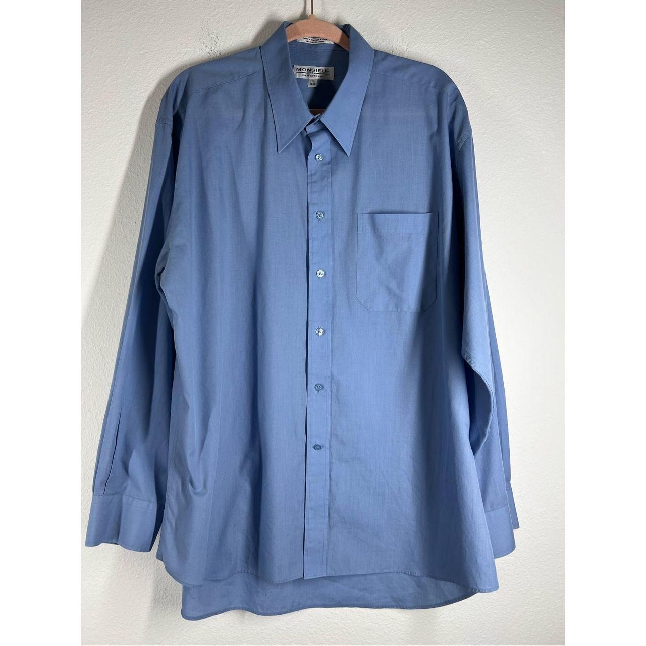 Givenchy Men's Blue Shirt | Depop