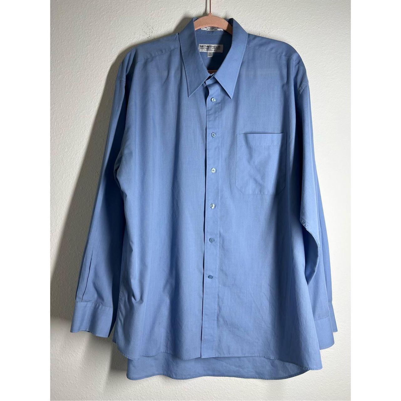 Givenchy Men's Blue Shirt | Depop