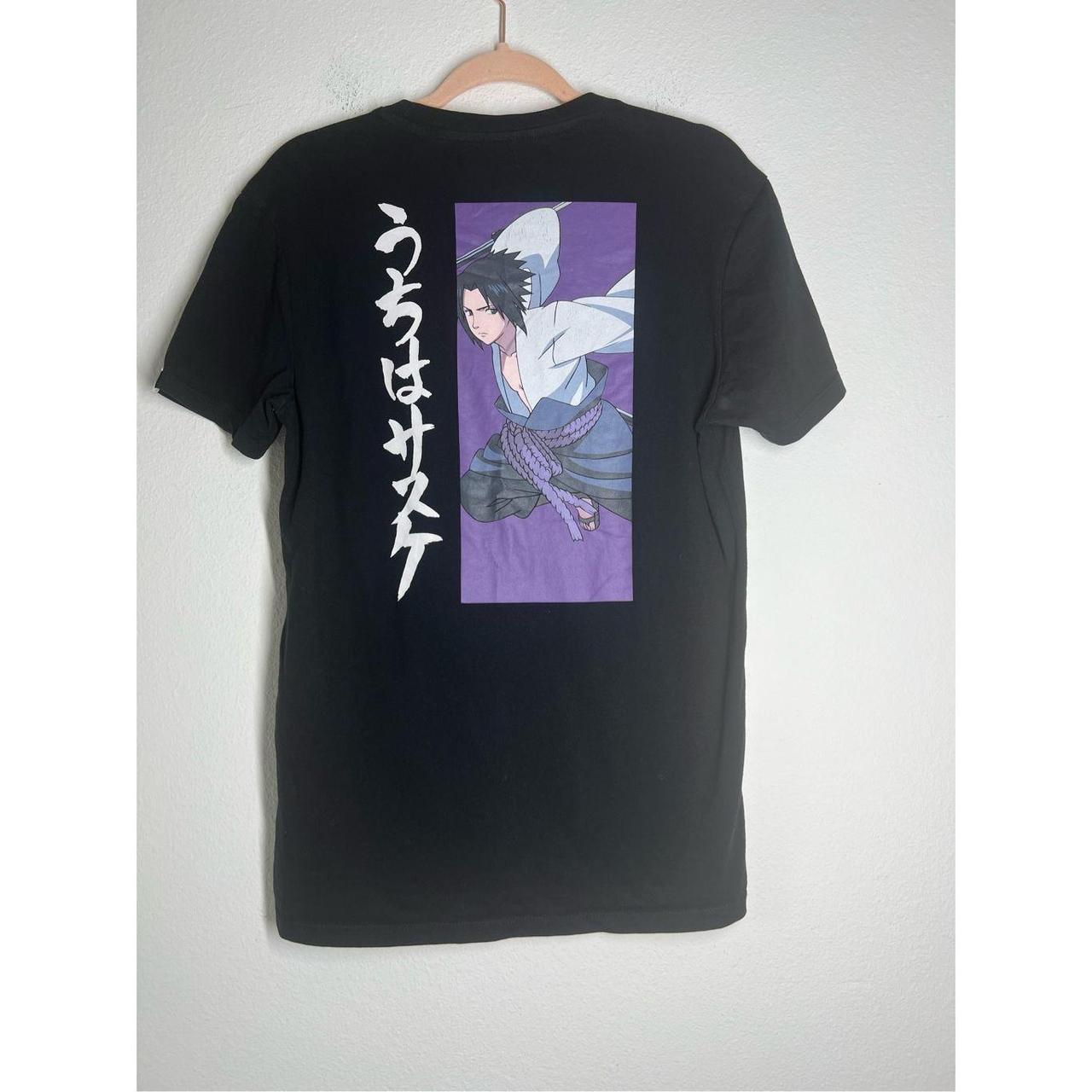 Bershka Sasuke And Itachi Graphic Tee Size S Cotton | Depop