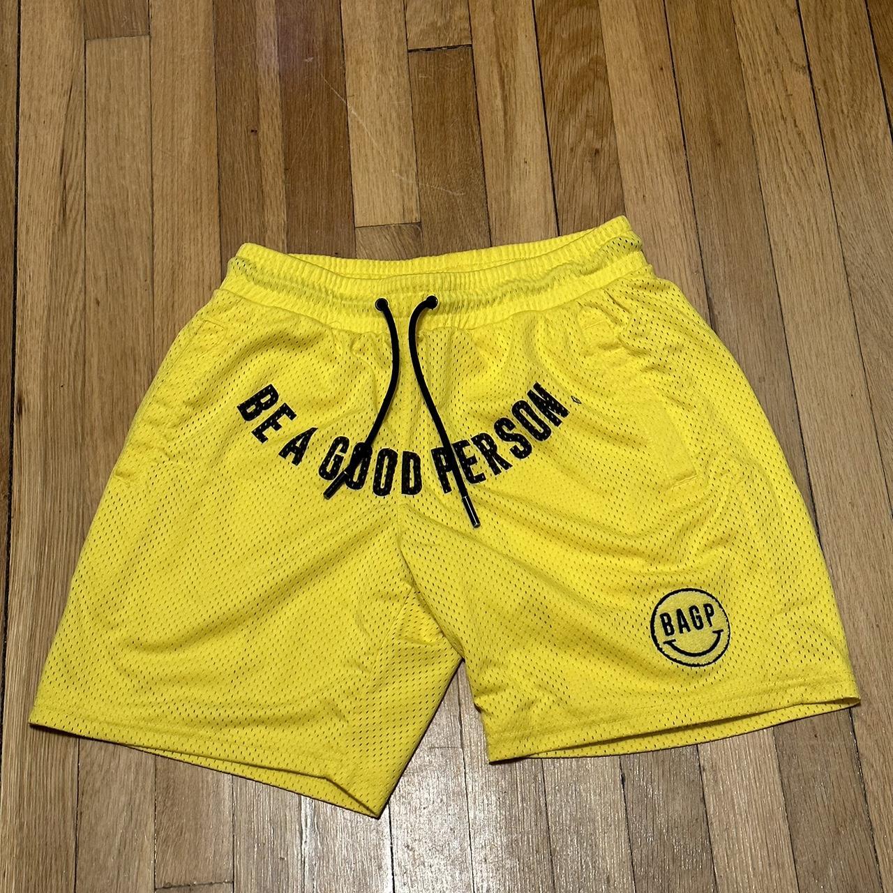 Men's Yellow Shorts | Depop