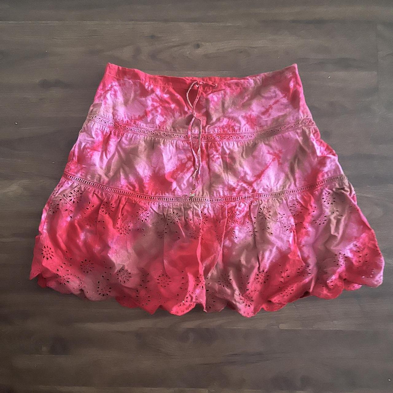 American eagle tie outlet dye skirt