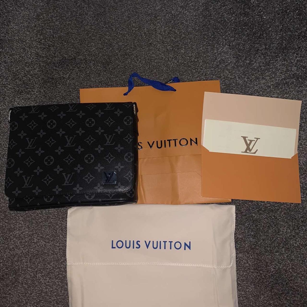 Louis Vuitton District messenger bag Brown - Depop