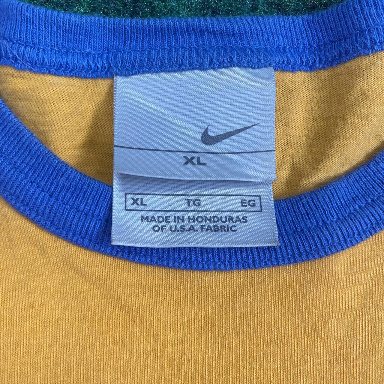 90s Nike silver tag tshirt size XL Flaws depicted in... - Depop