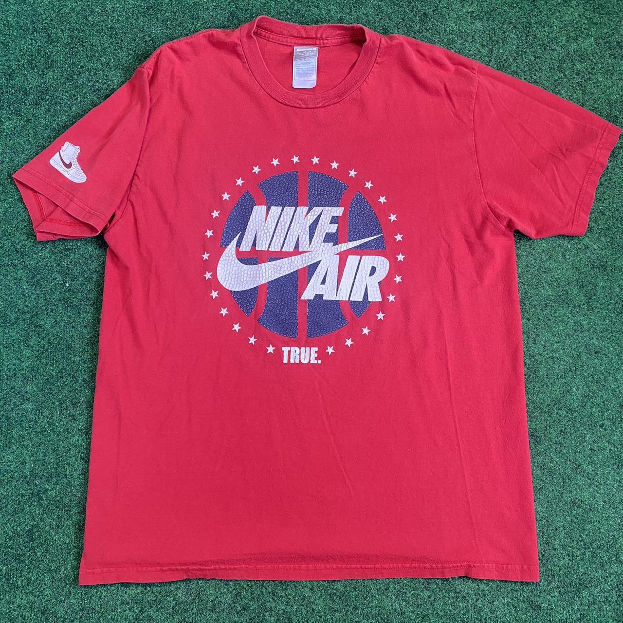 Nike Men's T-Shirt - Red - L