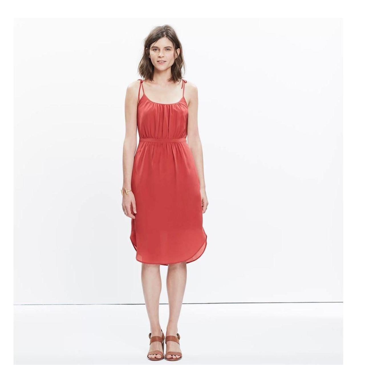 Madewell silk deals cami dress