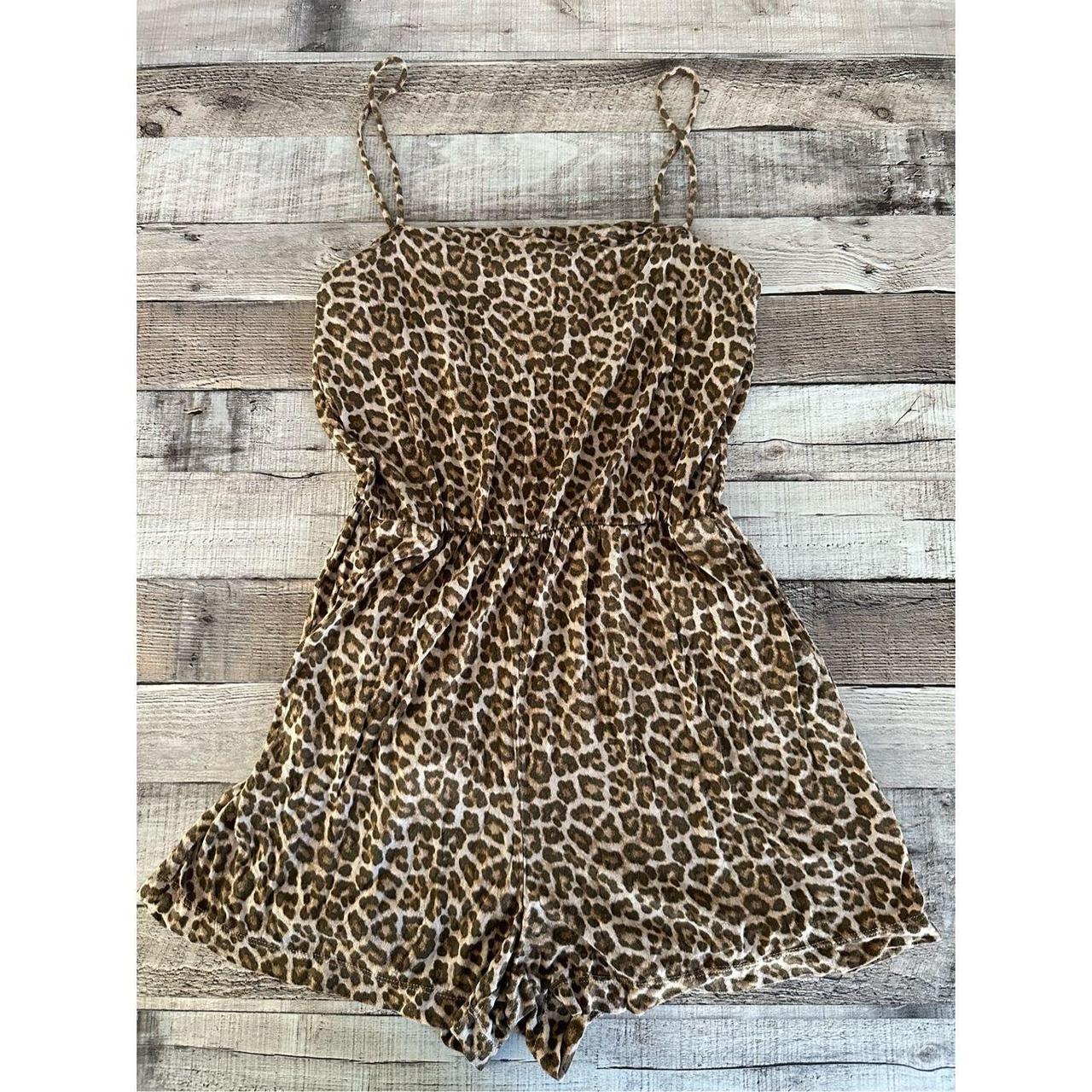 H&m shop leopard romper