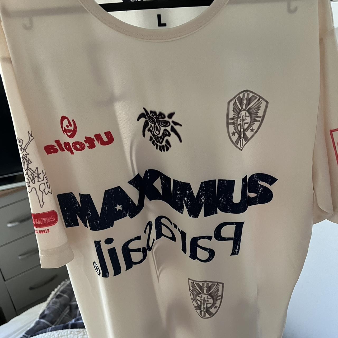 Travis Scott circus maximum football jersey London | Depop Travis Scott circus maximum football jersey London | Depop