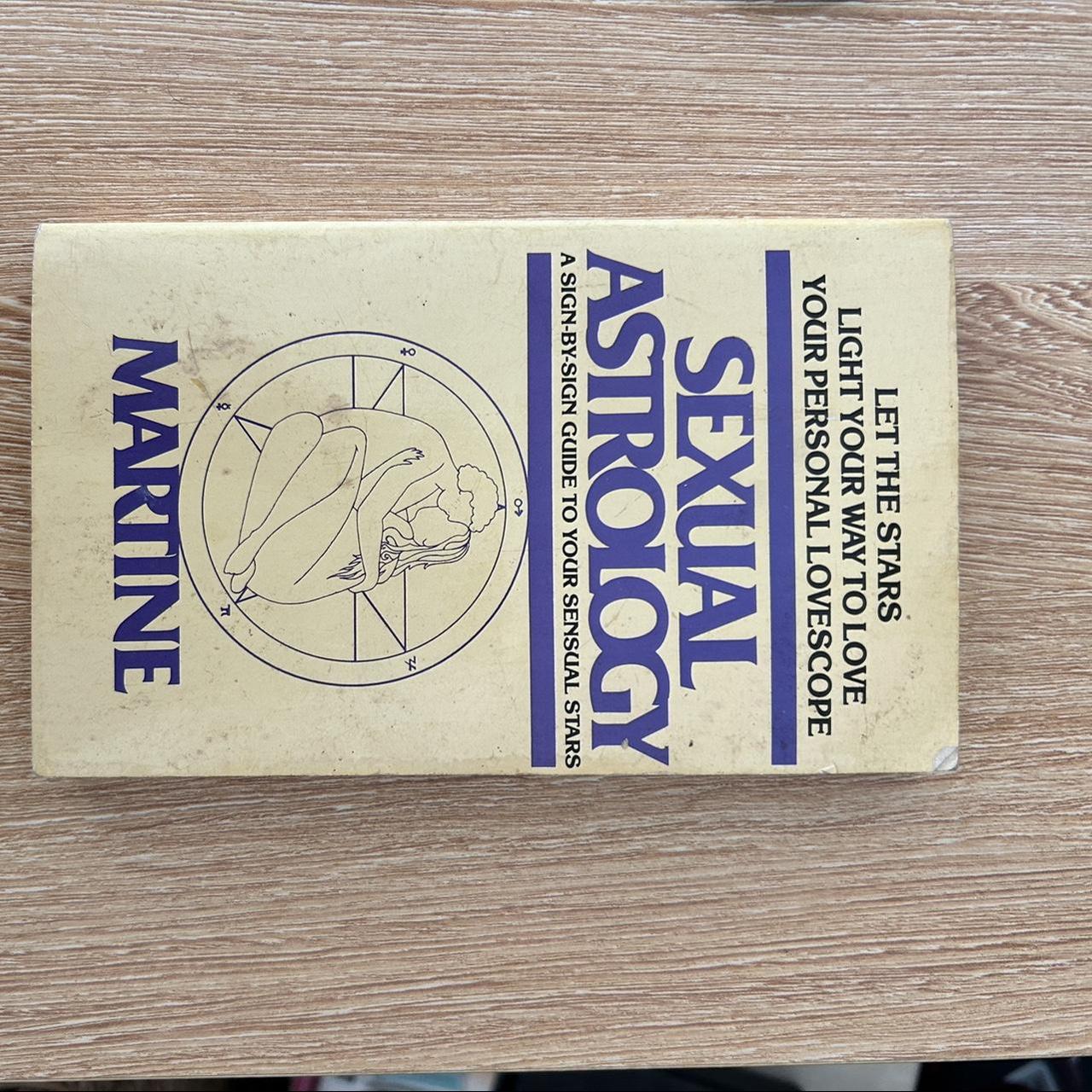 Vintage 1970s Sexual Astrology book. I loved this... - Depop