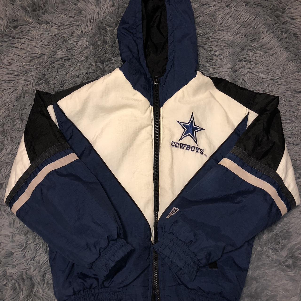 Vintage Pro Player reversible Cowboys jacket Fits - Depop