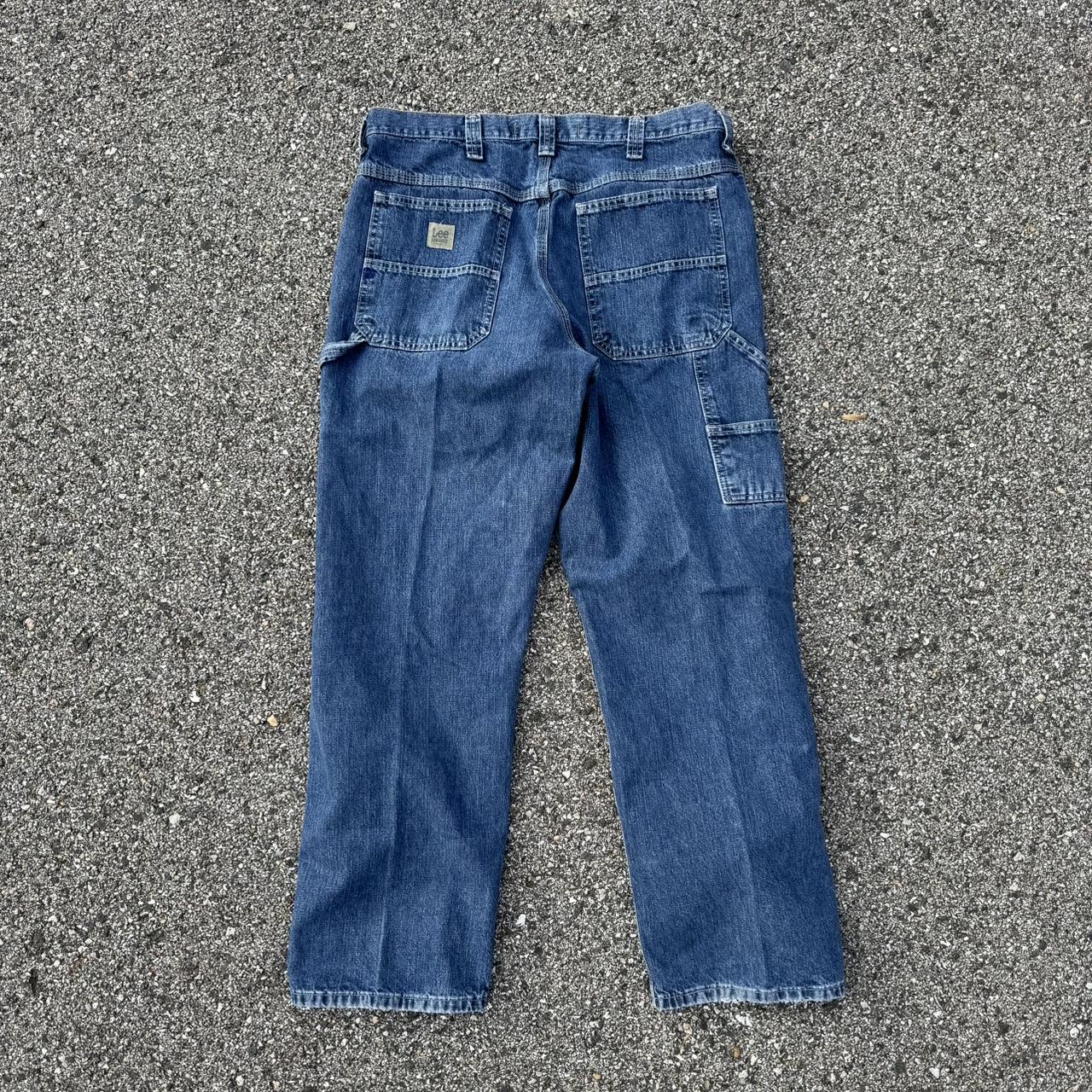 Vintage Lee Carpenter Jeans Great... - Depop