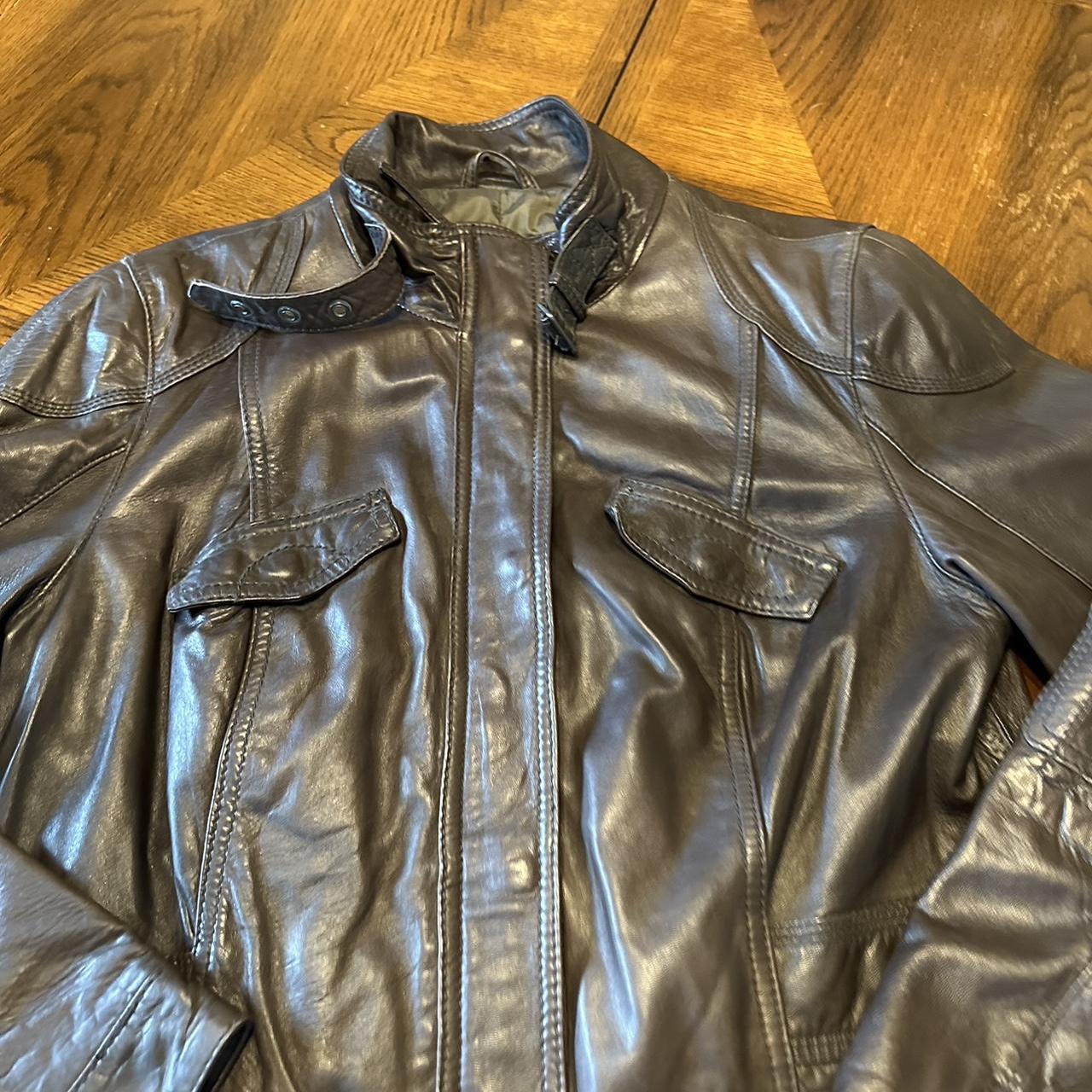 Vintage Eddie Bauer lamb leather coat Super soft &... - Depop